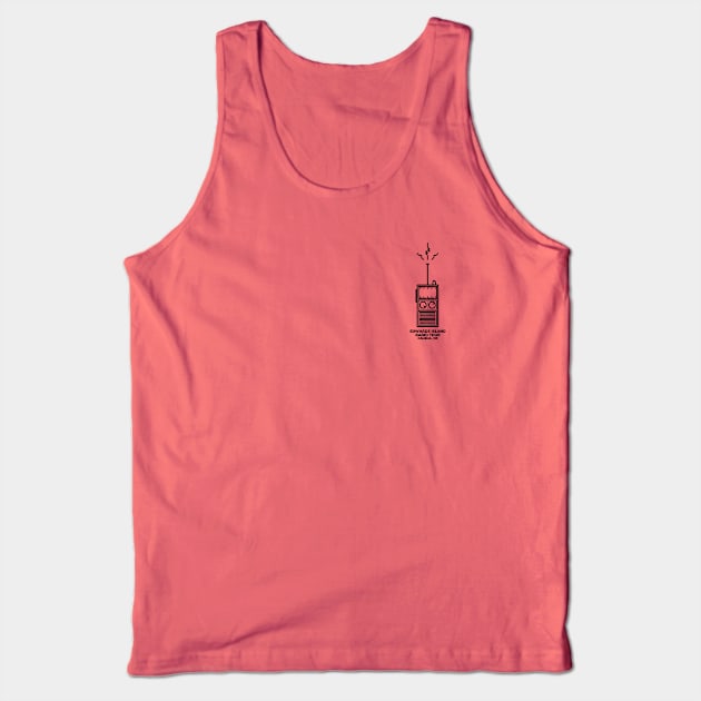 Edwards Island Radio Tour Tank Top by celery